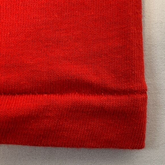 Vintage Busch Gardens Giant Panda Bear T Shirt Mens Medium 80s Red Made In USA - Picture 7 of 9